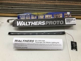Walthers Proto - Passenger Car Interior Led Dc/dcc Lighting Kit,  932 - 1055