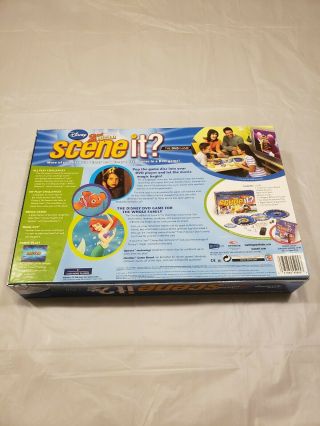 Disney 2nd Edition Scene It? 100 Complete DVD,  Card,  Board Game. 2