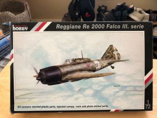 Special Hobby Reggiane Re 2000 Falco Iii Serie 1/72 Scale Bag Sh 72098