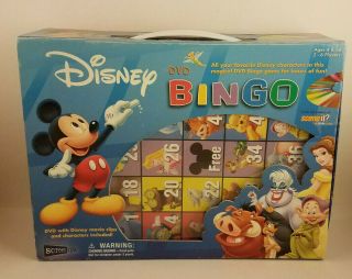 Disney Dvd Bingo Game - 100 Complete