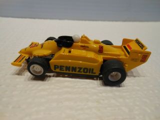 Ho Tyco 440x2 Narrow Chassis 5 Pennzoil Indy Slot Car