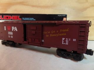Lionel Train I Love Pa Pennsylvania 40 