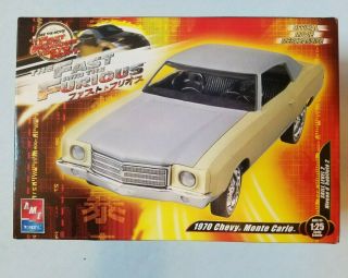 Amt The Fast & The Furious 1970 Monte Carlo 1/25 Scale Model Kit 38510