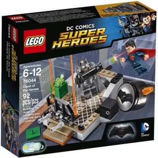 76044 Clash Of The Heroes Lego Dc Legos Set Batman Superman