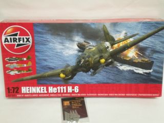 1/72 Airfix Heinkel He111 - 6 -,  Bonus Resin Parts