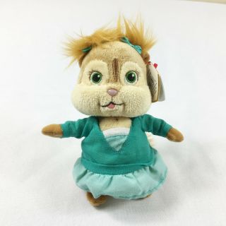 A97 Ty Beanie Babies Alvin Chipmunks Chipettes Elanor Plush Stuffed Toy Lovey