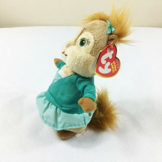 A97 Ty Beanie Babies Alvin Chipmunks Chipettes Elanor Plush Stuffed Toy Lovey 2