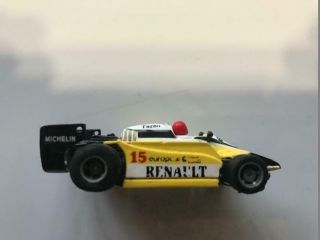 Tyco Slot Car - Renault F1 Black Tail - Yellow and Black F - 1 Race Car 2