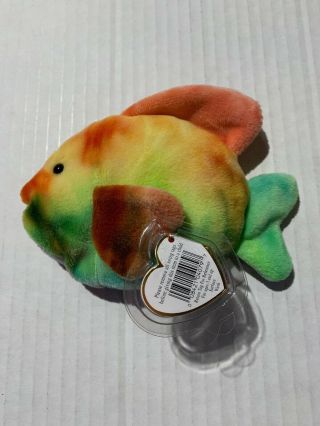 Ty Beanie Baby - Coral The Fish - Pre - Owned