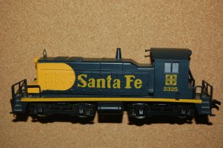 Vintage Model Power Emd Sw1 Powered,  Santa Fe Yellow Bonnet Paint,  P/n 6823
