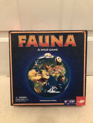 Foxmind Fauna A Wild Game By Friedemann Friese 2010 Out Of Print Board Game