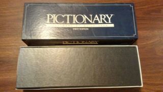 Vintage First Edition Pictionary The Game Of Quick Draw (1985)