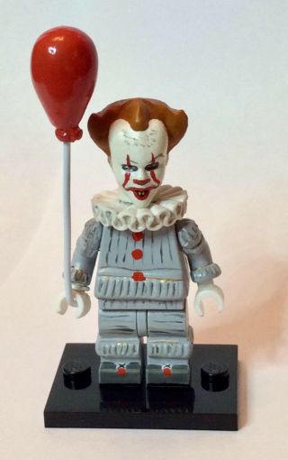 It Pennywise The Clown 2019 Custom Lego Minifigure Mini Fig