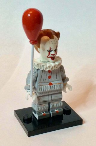 IT Pennywise the Clown 2019 Custom Lego Minifigure Mini Fig 2