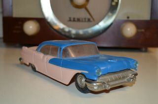 1957 Pmc Promo Model Car Vintage Oldsmobie 98 Pink Blue