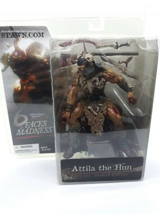 Attila The Hun Mcfarlane Toys 6 Faces Of Madness Series 3 Action Figure 2004 A22