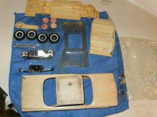 Jo - Han Johan 1960 Desoto Stripped Rebuildable Plastic Model Car Kit