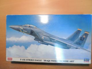 Hasegawa 1/72 F - 15e Strike Eagle `iraqi Freedom Nose Art 
