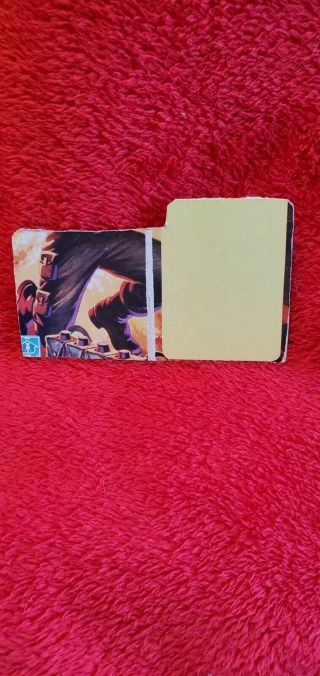 GI Joe Vintage 80’s File Card Peach SNAKE EYES 2