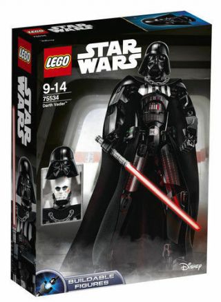 Lego Star Wars Darth Vader Anakin Skywalker Buildable Figure 75534