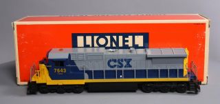 Lionel 6 - 18215 Csx Dash 8 Diesel Locomotive Ex/box