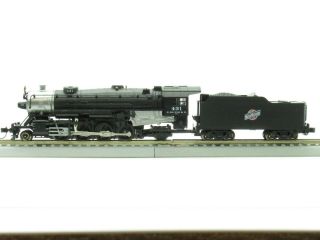 N Scale Kato Powered Steam Locomotive 2 - 8 - 2 Heavy Mikado Cnw