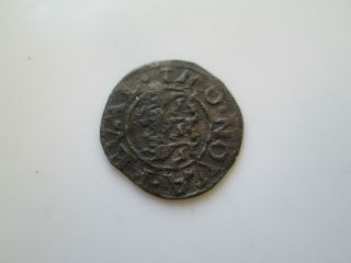 Sweden Medieval Silver Coin,  Johann Iii Schilling Ca.  1570 Reval