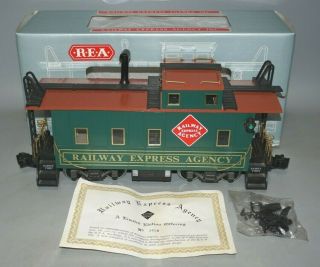 Aristocraft/rea - 42105 Railway Express Agency Limited Edition Caboose G - Scale Ob