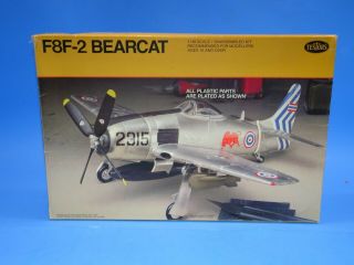 Testors 1:48 Grumman F8f - 2 Bearcat Plastic Aircraft Model Kit 519