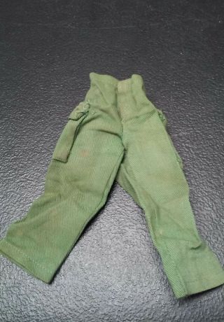 Vintage Gi Joe Soldier Green Beret Pants 1966 1964 Hasbro 12 Inch