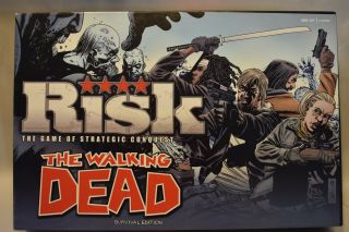 Risk The Walking Dead Survival Edition Complete Risk Board Game