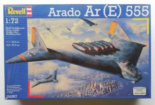 Arado Ar (e) 555 German Long Range Bomber 1/72 Revell Model Kit 04367