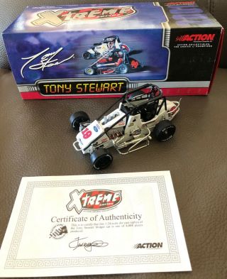 Tony Stewart Copper Classic Diecast Midget Race Car 2000 Action Xtreme 1:24