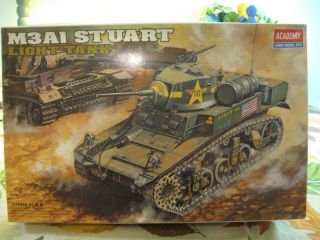 Academy 1/35 M3a1 Stuart Light Tank 1398