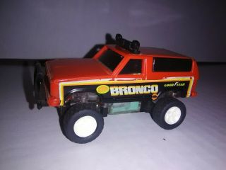 Mattel Hot Wheels Power Devils Red Ford Bronco 1982,