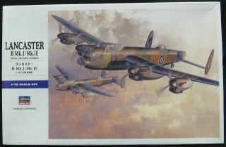 1/72 Hasegawa Models Avro Lancaster B Mk.  I Or Mk.  Iii British Bomber
