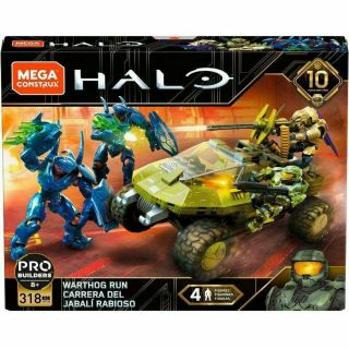 Mega Construx Halo 10 Year Anniversary Warthog Run
