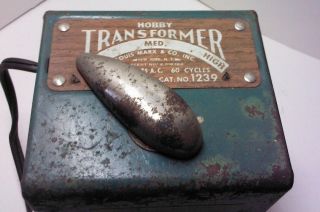 Vintage Louis Marx Hobby Transformer No.  1239
