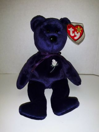 Ty 1997 1st Edition Princess Diana Beanie Bear 2
