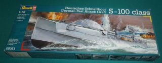 German Fast Attack Craft S - 100 Revell 1/72 What You See Is What You Get.