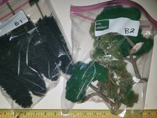 Trains - O Scale / Ho Scale / G Scale.  See My Other Listingstwo Bags Scenary