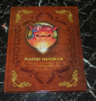 Ad&d 1e Players Handbook Hc Reprint