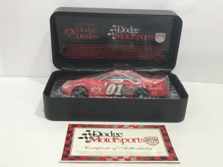 Dodge Motorsports 1:24 Scale 2001 Intrepid R/T ’01 Racing Champions Red DieCast 2