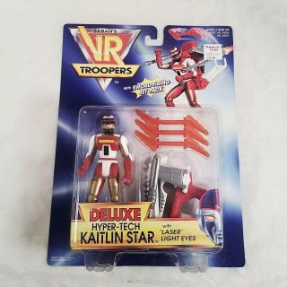 Kaitlin Star (kenner/saban,  1994) Vr Troopers Figure W/ Sword - Firing Jetpack,  Nip