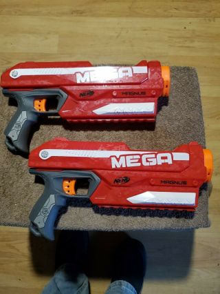 2 Magnus Nerf Gun N - Strike Elite Mega Blaster Pistol
