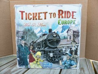 Days Of Wonder Ticket To Ride Europe - Board Game