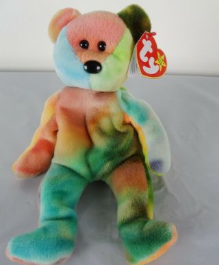 1993 Ty Beanie Baby Garcia Style 4051 Almost 4th Hang/3rd Tush Tags,  Pvc