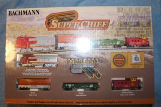 Bachmann N Scale Chief Train Set E - Z Track System 24021