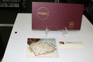 Vintage Scrabble Game 1948 - 1976 Selchow Righter Complete Tiles