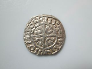 Denmark? 11 century silver penny,  Cnut,  1016 - 35,  Orbaek,  Hbg.  - 2